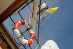 "Q" Flag Onboard Amazon