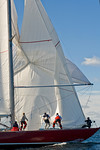 S/V American Eagle, Spinnaker Hoist