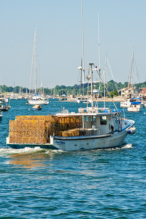 F/V Sweet Misery, leaving Newport Habor