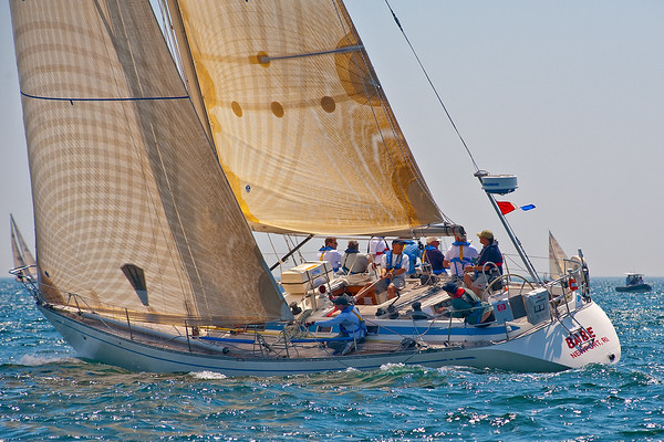 Babe @ the start of the 2010 Bermuda Race, Newport, R.I.